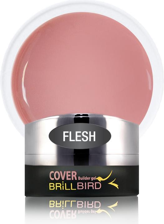 Immagine prodotto BrillBird Cover Flesh Pink Gel - Skin Tone Pink 50ml (Smalto per unghie effetto gel)