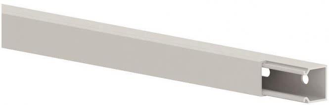 Actual product image GGK 1812 Cable duct (L x W x H) 2000 x 15 x 15 mm 1 pc. stone grey (Duct, 200 cm)