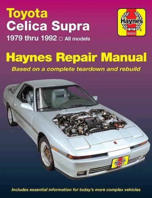 Produktbild Toyota Celica Supra 1979-1992) Haynes Repair Manual (USA) (Englisch, Haynes Publishing, 1988)
