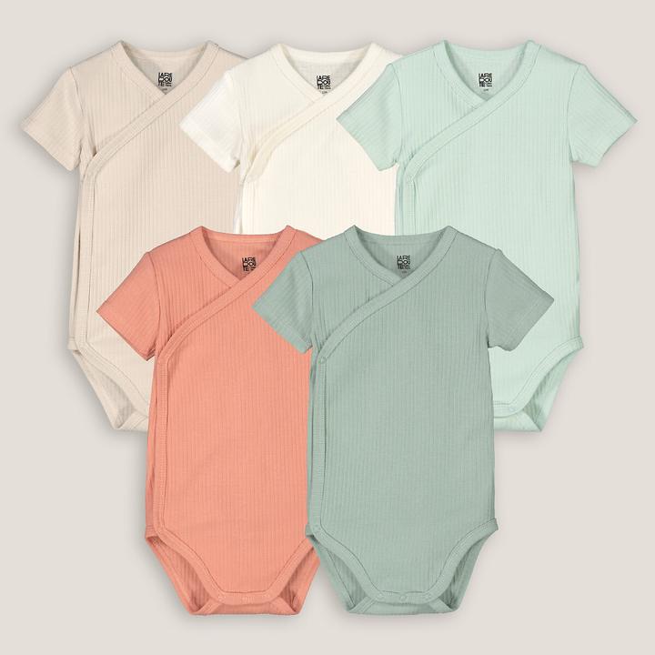 La Redoute Collections 5er-Pack kurzärmelige Bodys (54)