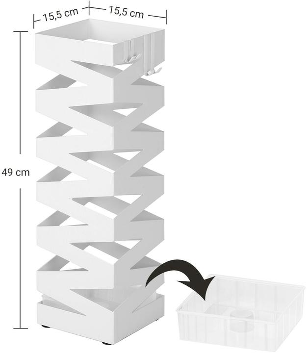 Actual product image Songmics Rainold (15.5 x 15.5 x 49 cm)