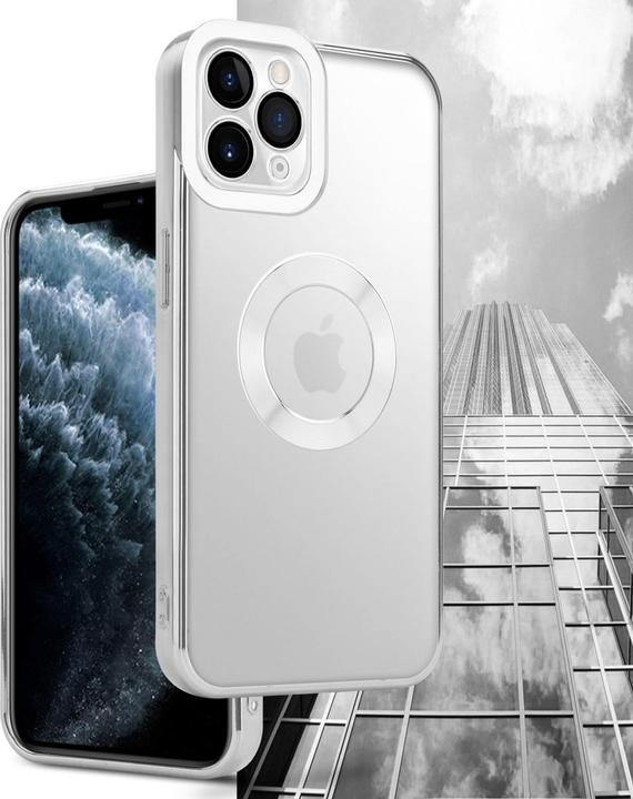 Produktbild Cadorabo TPU Hülle Chrome mit Kameraschutz für Apple iPhone 11 PRO MAX (Apple iPhone 11 Pro Max)