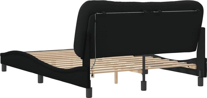 Image du produit VidaXL Cadre de lit avec tissu LED (120 x 200 cm)