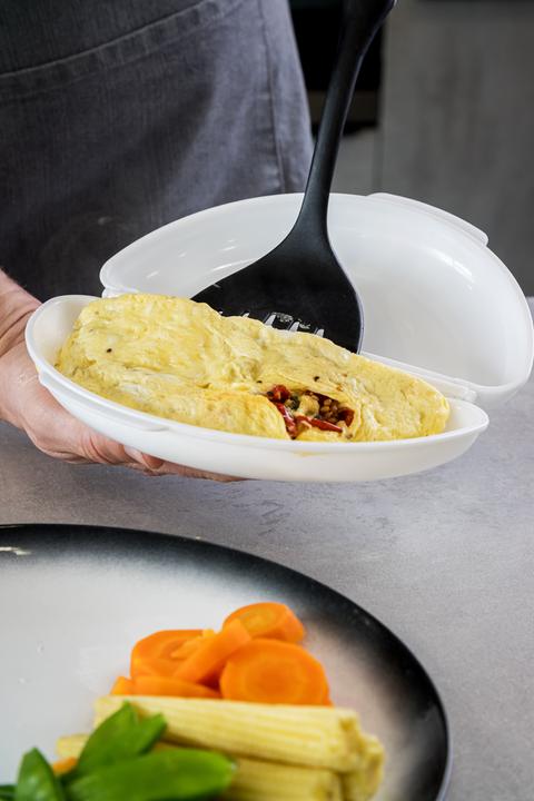 Actual product image Kitchen Craft KitchenCraft Cuit-omelette micro-ondes plastique