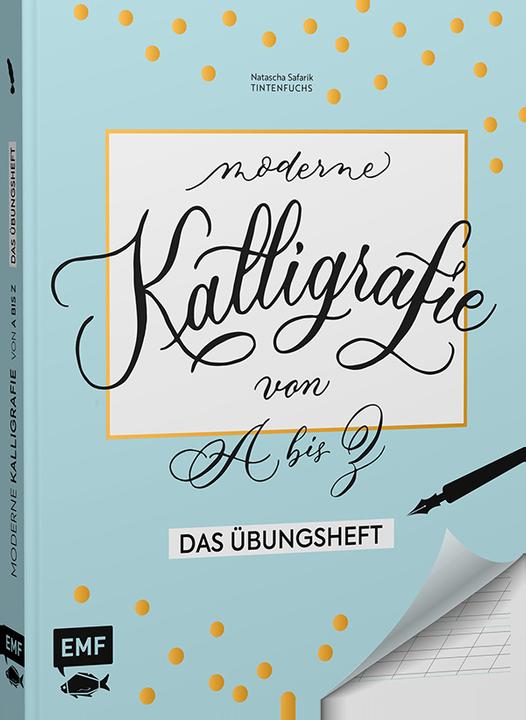 Produktbild Buch Kalligrafie A bis Z Übungsheft (Deutsch, Natascha Safarik, 2019)