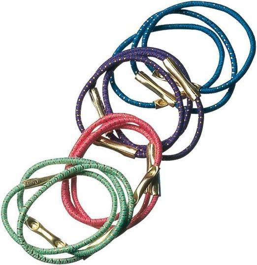 Comair Zopfgummi bunt 12er mittel (Schmuck)