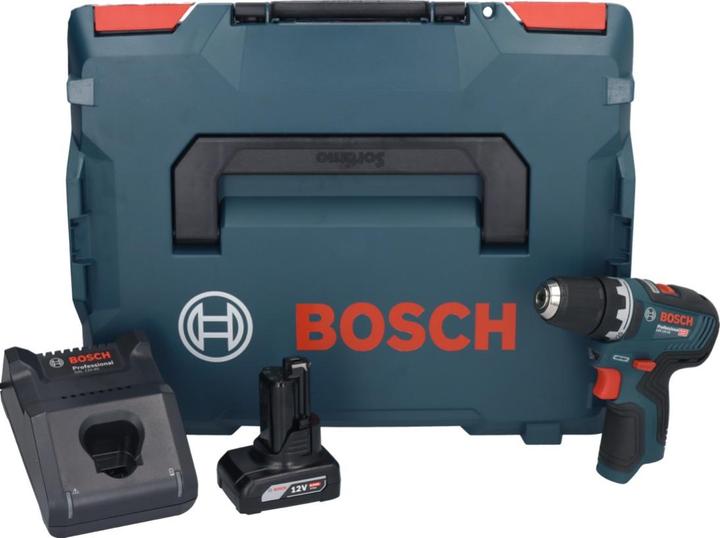 Productafbeelding Bosch Professional Bosch GSR 12V-35 accuboormachine 12V 35Nm in L-Boxx + 1x 6.0Ah accu + lader (Oplaadbare batterij)