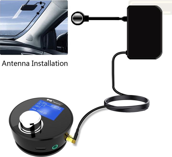 Produktbild P Tec A2 DAB+ Adapter / FM Transmitter