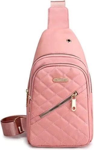 Only-Bags.Store Grosse Kapazität bestickt mehrschichtige einfache Oxford Tuch Crossbody Brusttasche Outdoor Freizeit