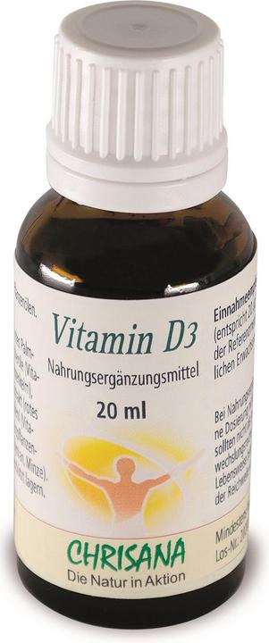 Actual product image Chrisana Vitamin D3 drops (1 Piece, Liquid, 0.02 g)
