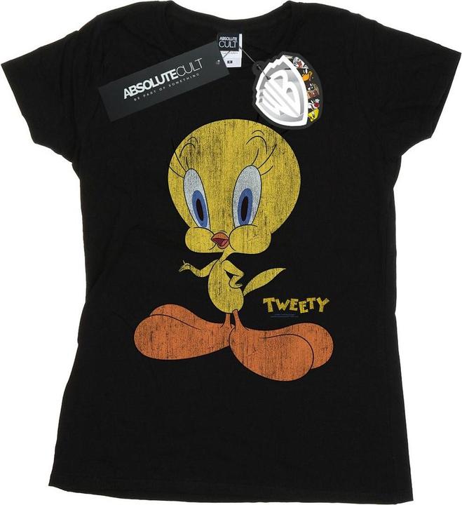 Looney Tunes Tweety Pie Distressed TShirt