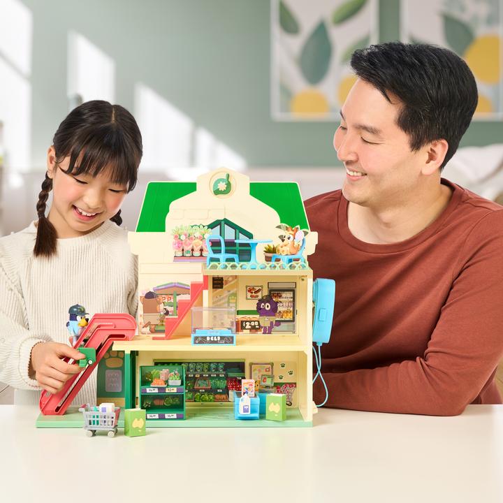 Actual product image Bluey Supermarkt Spielset