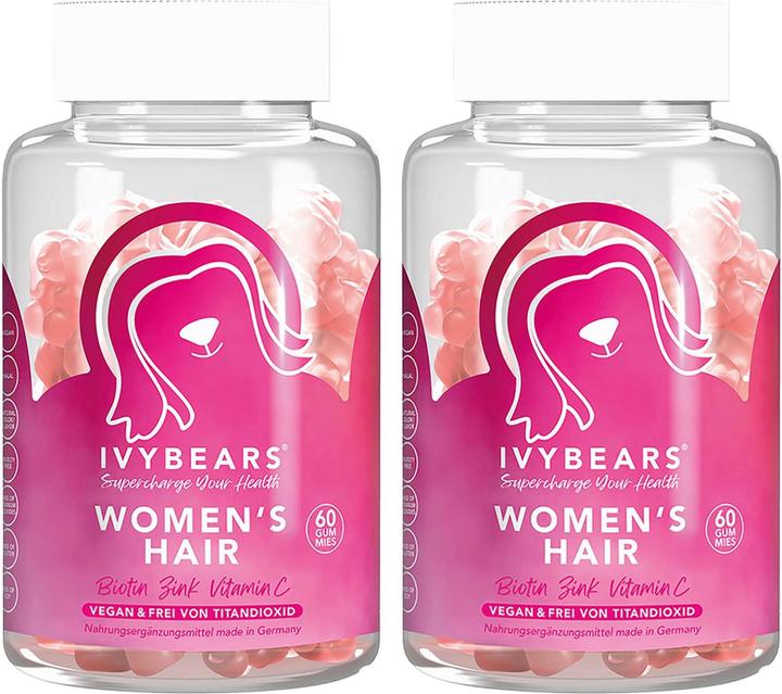IVYBears Haarvitamine für Frauen (2 Stück, Gummies, 300 g)