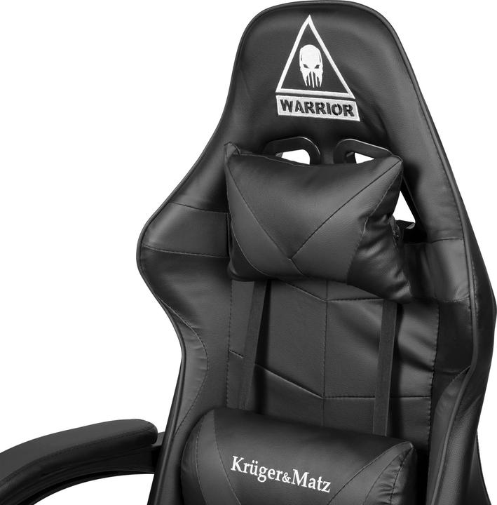 Actual product image Krüger&Matz Gaming chair Gaming chair Warrior GX-150 Gaming Chair, Black