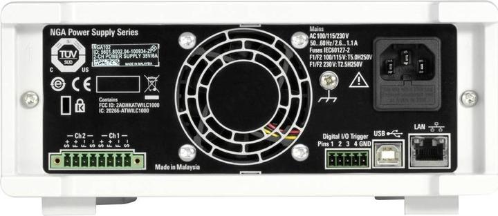 Actual product image Rohde & Schwarz Two-channel power supply 0 V to 100 V, m