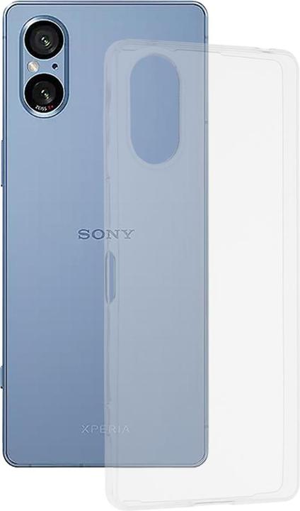 Actual product image Techsuit - Clear Silicone - Sony Xperia 5 V - Transparent (Sony Xperia 5 V)