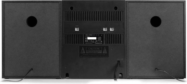 Image du produit Audizio Micro-chaîne Hi-Fi Metz Aluminium (Bluetooth, Lecteur de CD, 1x 30 W)
