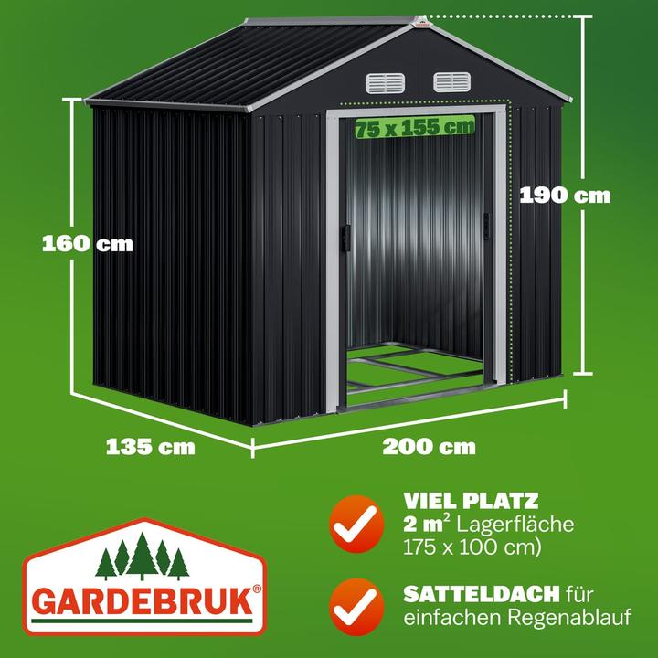 Produktbild Gardebruk Gerätehaus