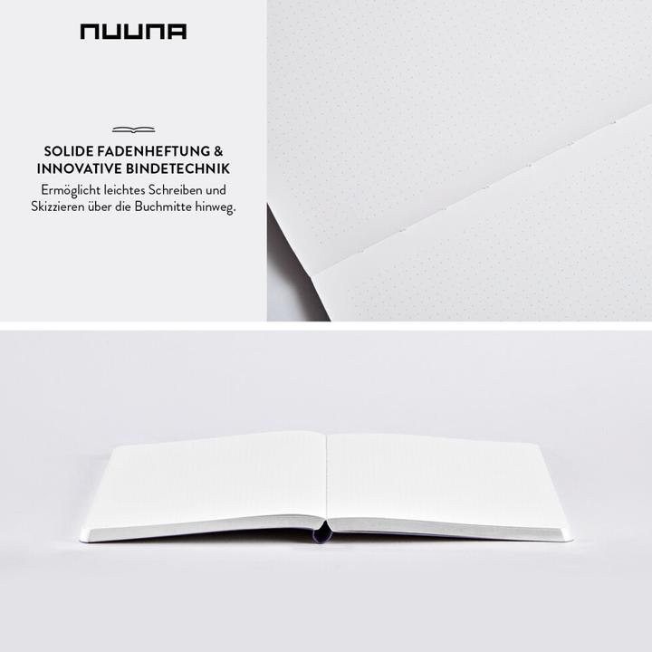 Actual product image Nuuna Notebook (13.5 x 20.3 cm, Dotted, Hardcover)