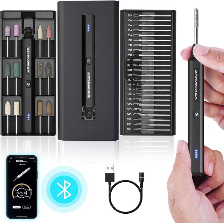 Arrowmax SGS MINI Gravierstift mit 36 Bits