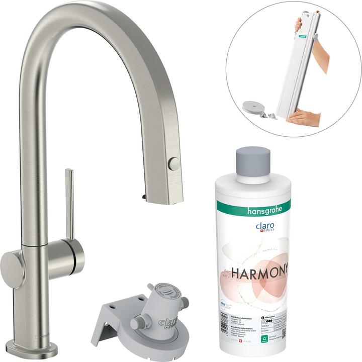 hansgrohe Filtersystem 210 Aqittura M91 Ausziehschlauch 1 jet aBox Starter Set S