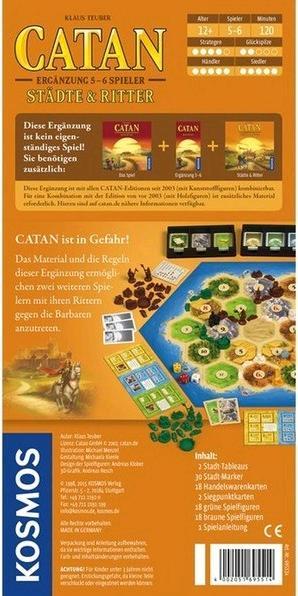 Immagine prodotto Kosmos I coloni di Catan: Cavalieri delle città (Tedesco)