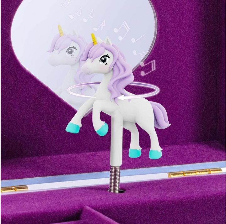 Actual product image Craze Jewellery Box Music Box Unicorn