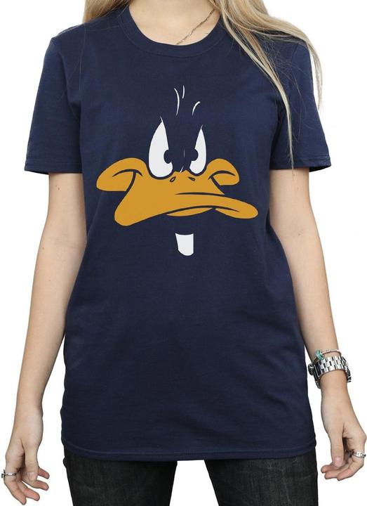 Immagine prodotto Looney Tunes Maglietta Ampia Daffy Duck Viso Donna (S)