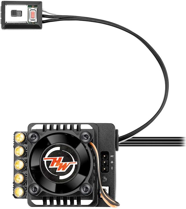 Actual product image Hobbywing Xerun XR10 Justock G3S brushless controller 60A, 2s-3 LiPo, BEC 4A