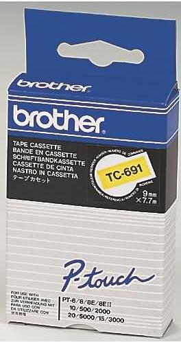 Actual product image Brother P-Touch (0.90 cm, Yellow)
