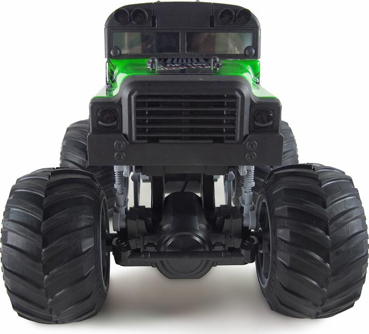 Produktbild Amewi Crazy Schoolbus Elektro Brushed Monster Truck 2WD 1:16 RTR grün