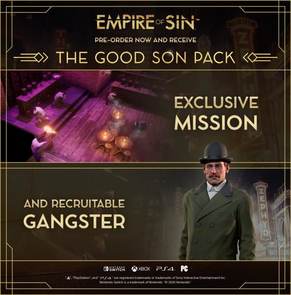 Produktbild Paradox Interactive Empire of Sin Day One Edition (Xbox One X, Xbox Series X, DE)