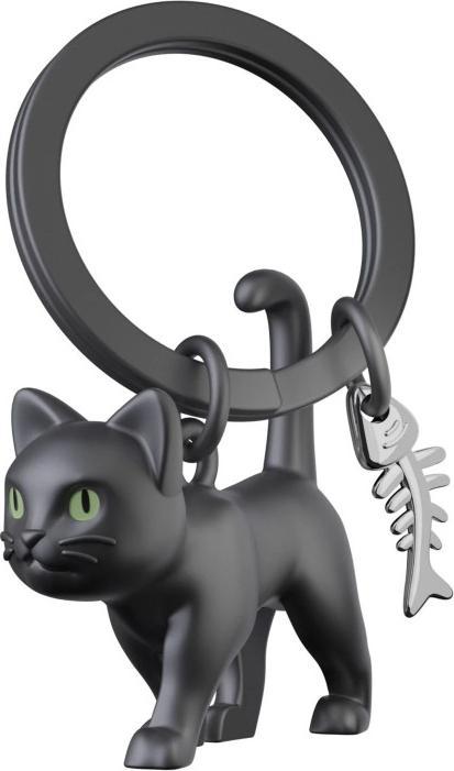 Actual product image MTM Black Cat key fob