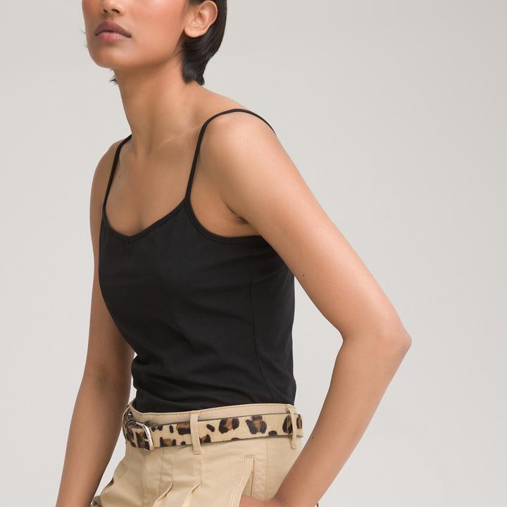 Produktbild La Redoute Collections Top mit schmalen Trägern (XXL)
