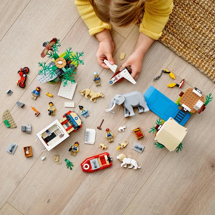 Immagine prodotto LEGO Campo di soccorso per animali (60307, LEGO City, Set LEGO rari)