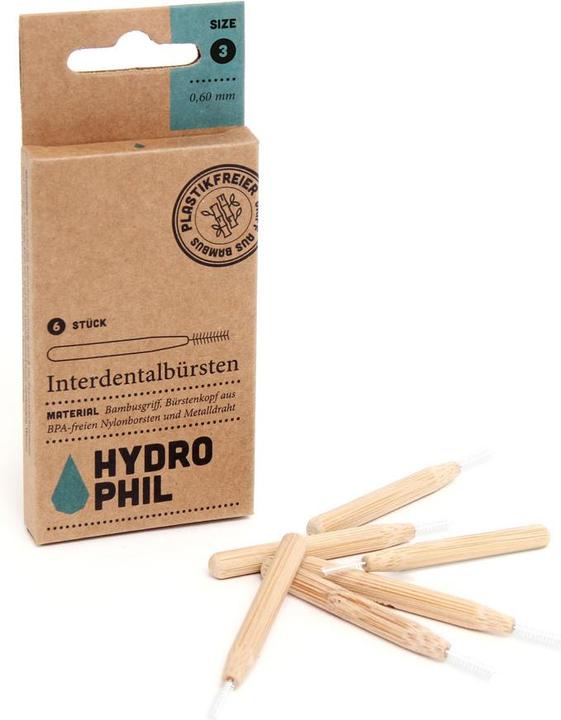 Image du produit Hydrophil Brosses interdentaires 0.60mm Size 3 (6 x, 0.60 mm)