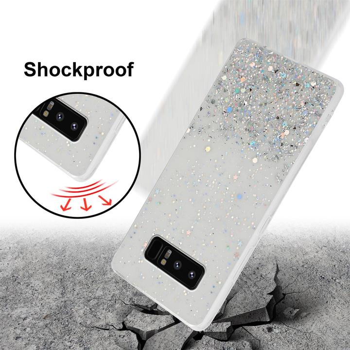 Image du produit Cadorabo Coque TPU funkelnder Glitter (Samsung Galaxy Note 8)