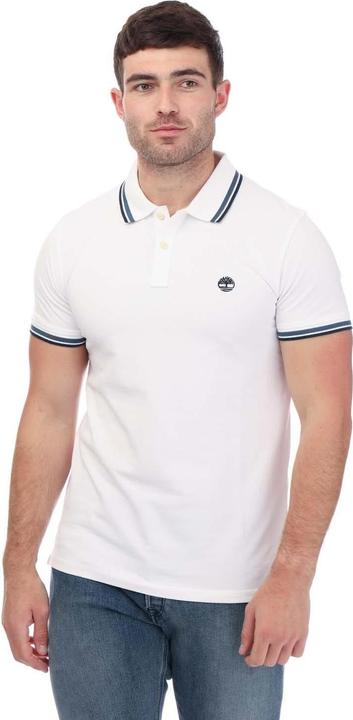 Produktbild Timberland Poloshirt Mit kontrastfarbenen Streifen kurzärmlig (S)