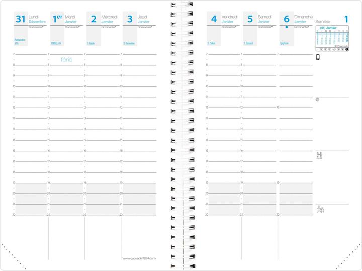 Produktbild Quo Vadis Agenda Time&Life Pocket