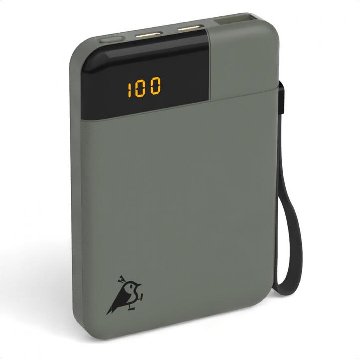 Aqiila Powerbird B5B - Powerbank 5000 mAh, 12W - Mos (5000 mAh, 12 W, 18.50 Wh)