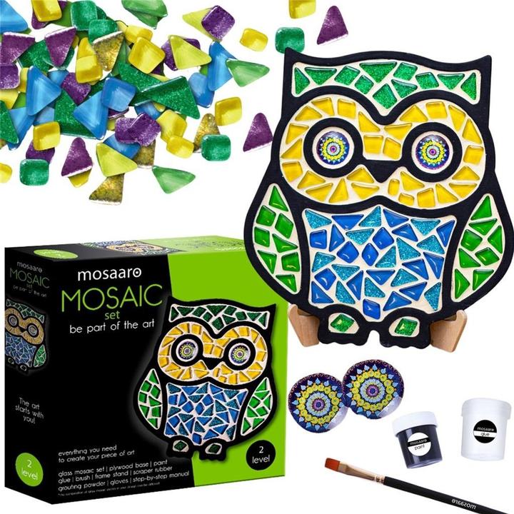 Produktbild Mosaaro Mosaikset Eule Level 2