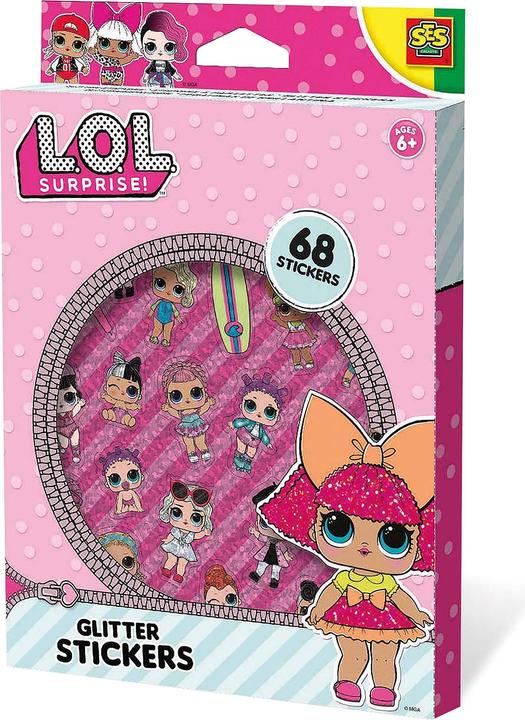 Actual product image Ses Glitter stickers
