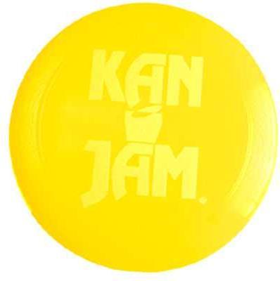 Actual product image Kanjam Frisbee yellow