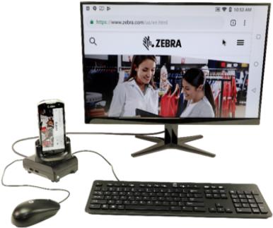 Actual product image Zebra Workstation Docking Cradle (Connection Stand)