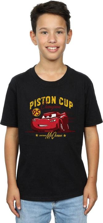 Actual product image Disney Boys Cars Piston Cup Champion T-Shirt (152, 158)
