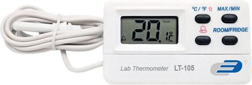 Productafbeelding TFA 31.1049.02.K Professionele digitale thermometer LT-105 Laboratoriumthermometer IJkcertificaat (Thermometer)