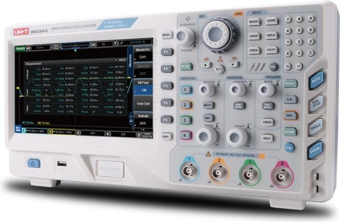 Image du produit Uni-T MSO2202-S Oscilloscope 200MHz, 2GSa/s