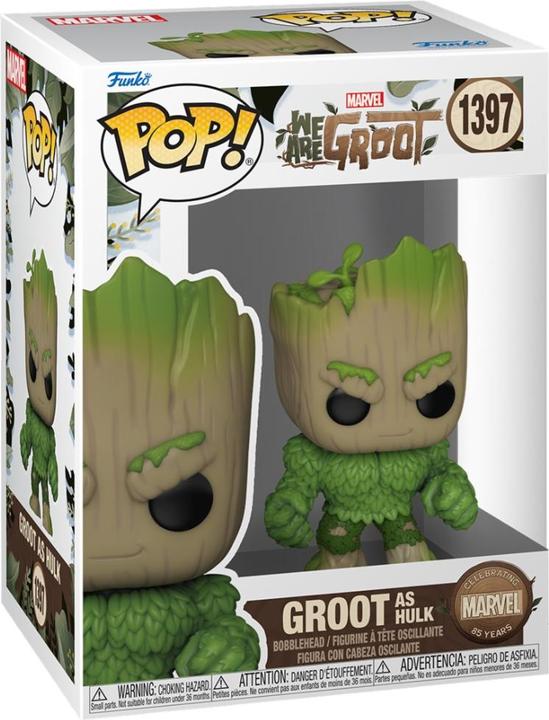 Actual product image Funko Marvel We Are Groot - Groot as Hulk