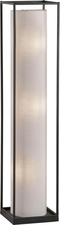 Image du produit Fischer & Honsel Honsel Thor Lampadaire 3-fois E14 Abat-jour tissu blanc lin noir sable 40456