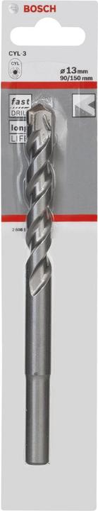 Produktbild Bosch Professional Zubehör Betonbohrer CYL-3, 13 x 90 x 150 mm, d 10 mm, 1er-Pack (13 mm)